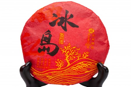 Красный чай "Гушу Булан шань" блин 200 г (фаб. Гу Чаюань, Юннань Мэнхай), 2012 год